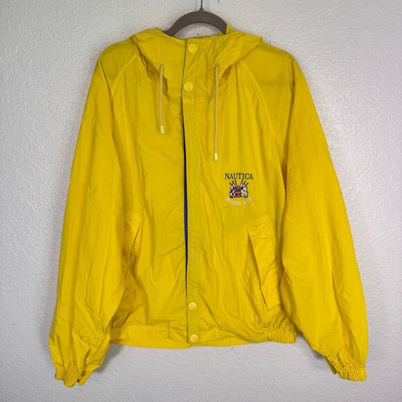 Nautica Other - Vintage Nautica Jacket Mens Large Offshore Races Boat Sailing Windbreaker 90s